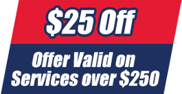 $25 off - Offer Valid on Services over $250